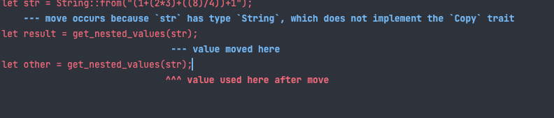 Erro do compilador Erro do compilador